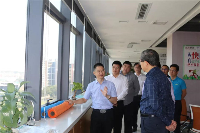中共贛州市委常委、統(tǒng)戰(zhàn)部長彭業(yè)明等領導一行到訪廣東博皓考察指導-2